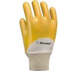 LUVA NITRILON AMARELA