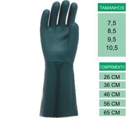 LUVA EM PVC FORRADA