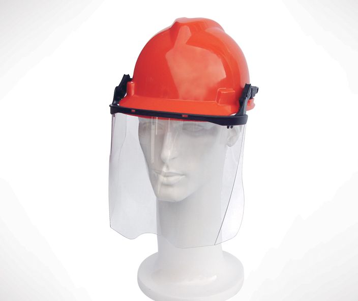 CONJUGADO CAPACETE MSA COM PROTETOR FACIAL